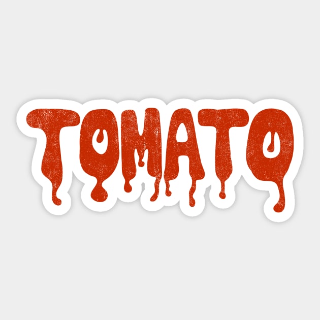 Tomato Sticker by notsniwart